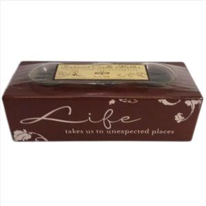 Farmhouse Style Wooden Candle Holder